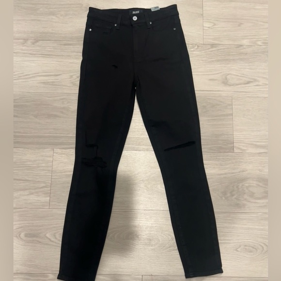 PAIGE Denim - New Paige distressed ankle jeans